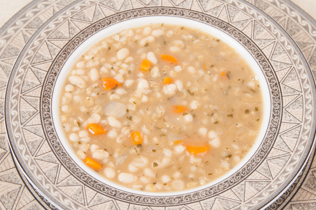 BeanBarley Soup9578 Italian Mediterranean DietItalian Mediterranean