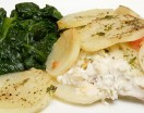 Baked White Fish with Potatoes