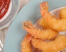 Panko Fried Shrimp sith Seafood Cocktail Sauce