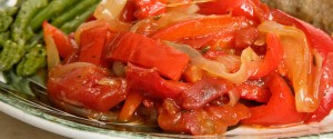 Stewed Bell Peppers