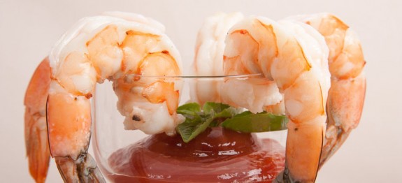Homemade Jumbo Shrimp Cocktail
