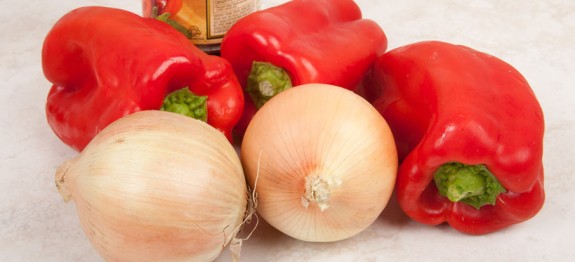 Ingredients for Stewed Bell Peppers