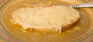 French Onion Soup Made with Beef and Chicken Broth