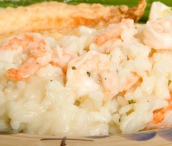 Homemade Risotto with Shrimp