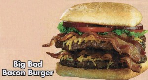 Big Bad Bacon Burger