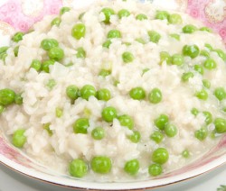 Risotto with Green Peas
