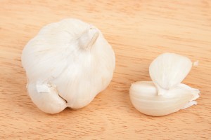 Head of Garlic and Cloves