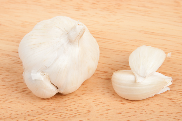 Head of Garlic and Cloves