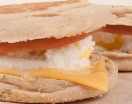 Microwave Oven Poached Egg Sandwich