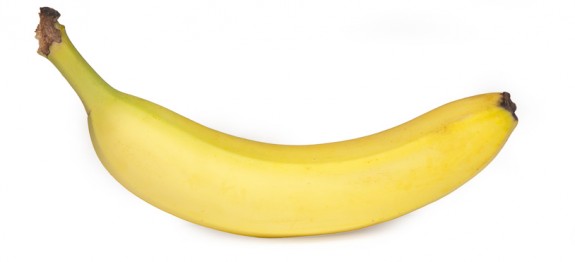 Almost ripe Banana