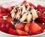 Fresh Strawberries with Ice Cream