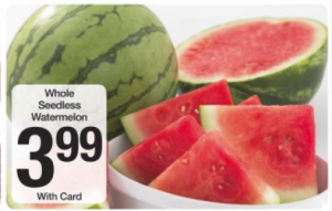 Seedless Watermelon Ad