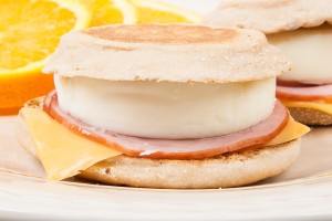 Homemade Egg Muffin Sandwich