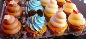 Assorted Decorated Cupcakes