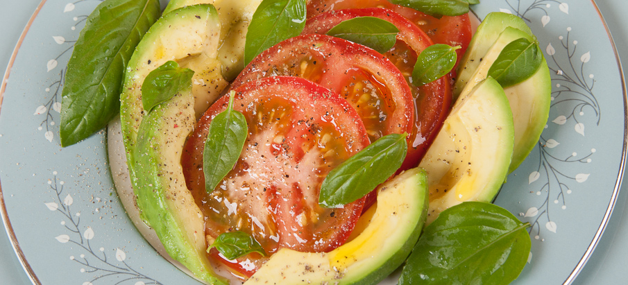 Avocado and Tomato Salad -