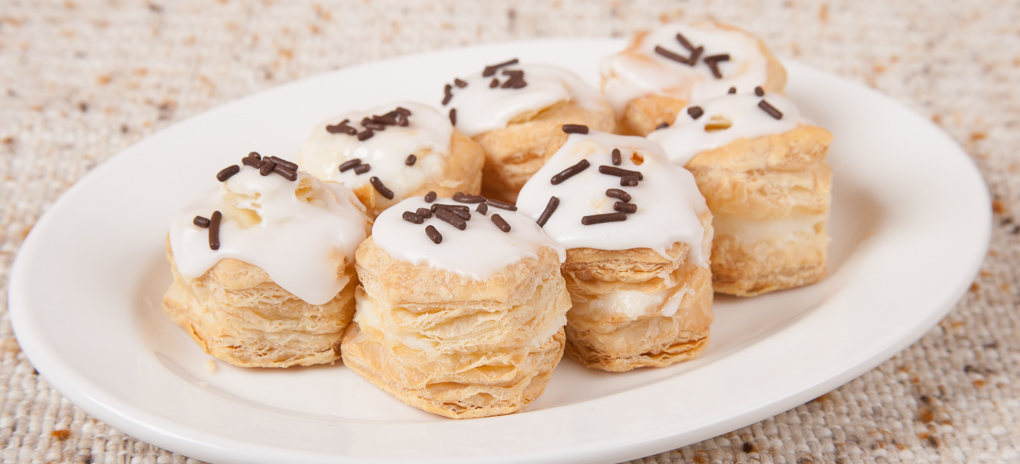 Simple Bite Size Napoleons -