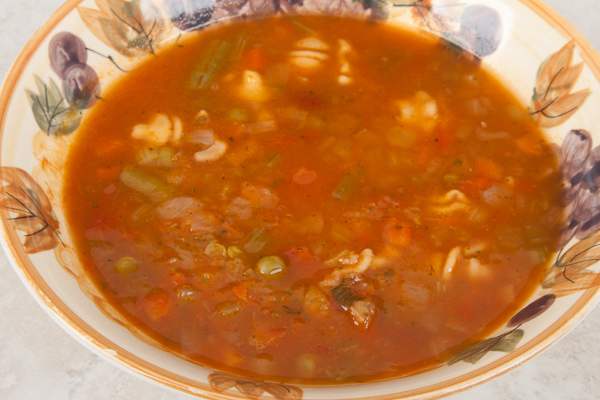 Canned Minestrone Soup