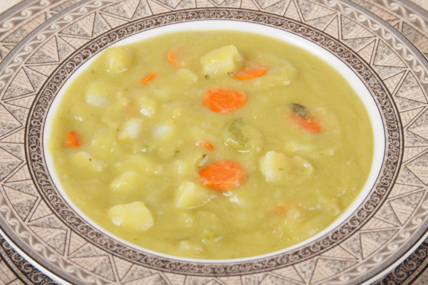 Hearty Vegetarian Split Pea Soup