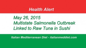 Italian Med Diet Raw Tuna Health Alert