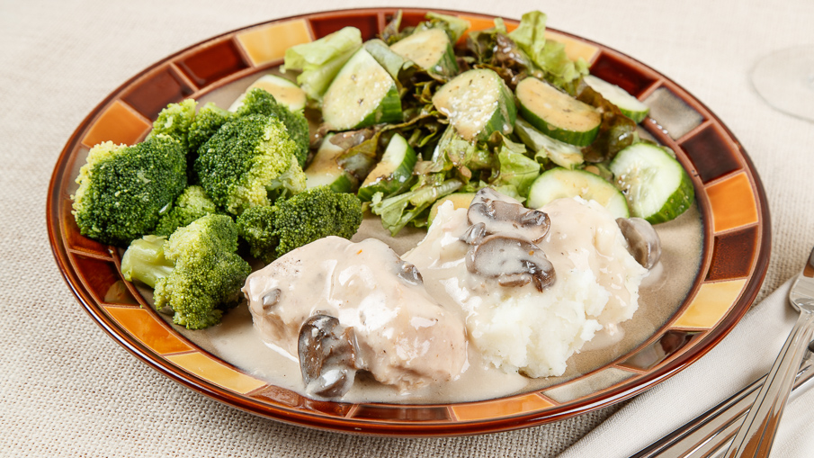 Slow Cooker Chicken and Mushroom Gravy Recipe