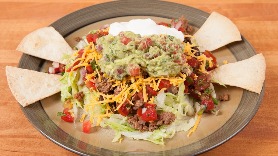 Easy 535 Calorie Taco Salad Wzrost